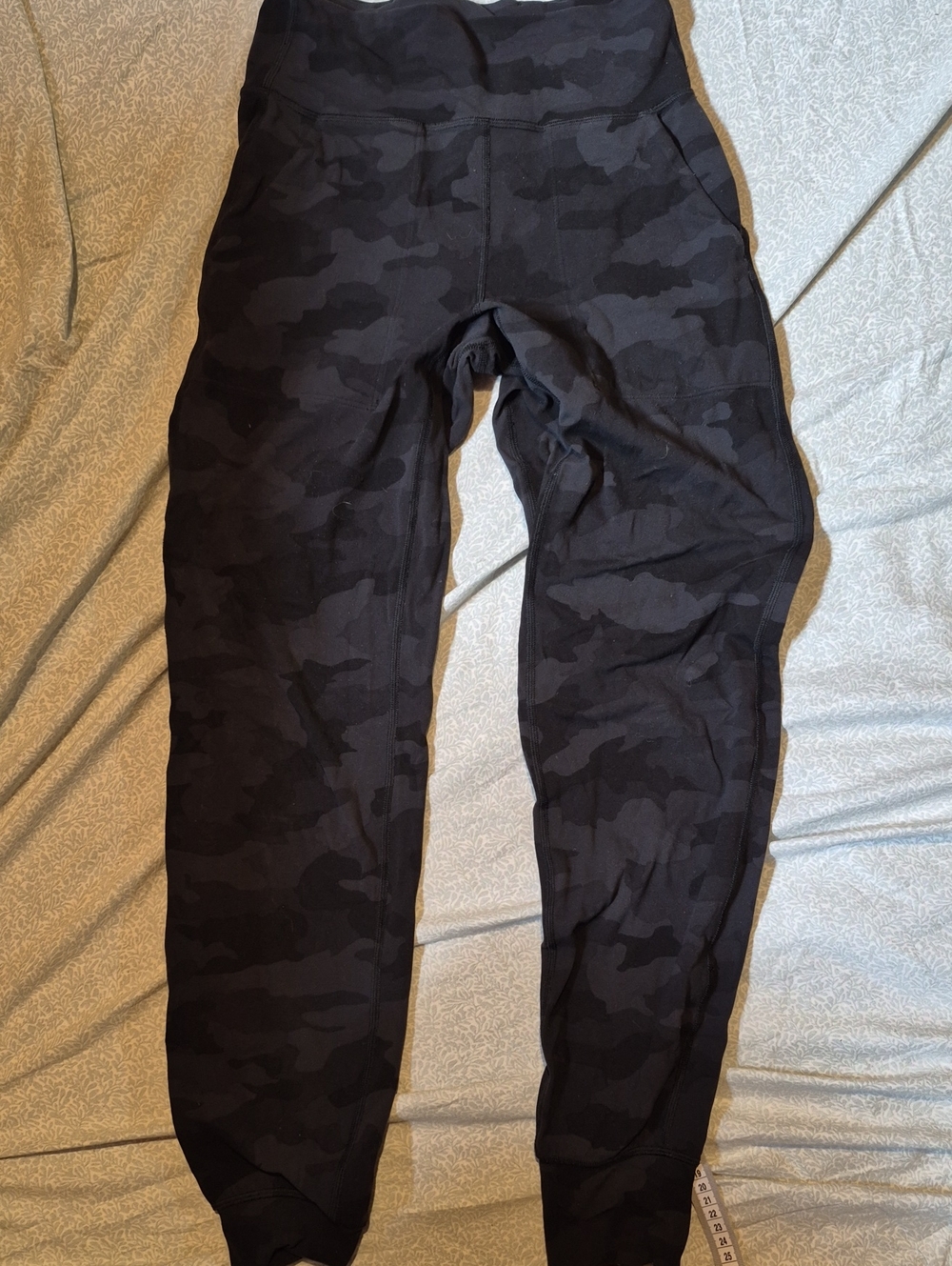 lululemon athletica Black Camo Leggings